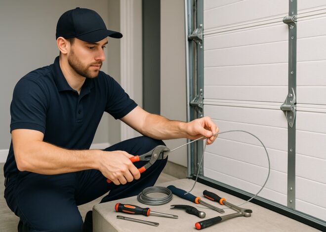 Which Tools Are Essential for Garage Door Cable Repair?