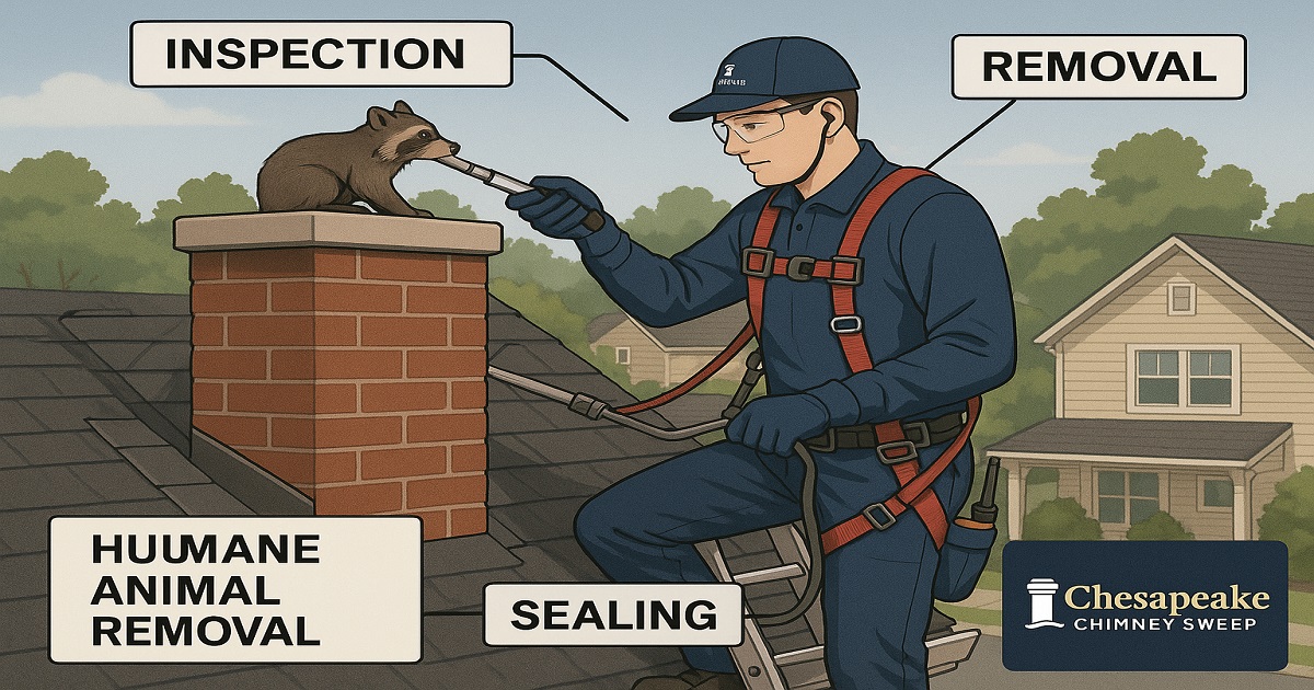 Expert Chimney Animal Removal for Chesapeake Homes