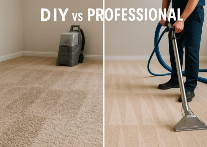 Deep DIY Cleaning Vs Professional Carpet Cleaning Scarborough