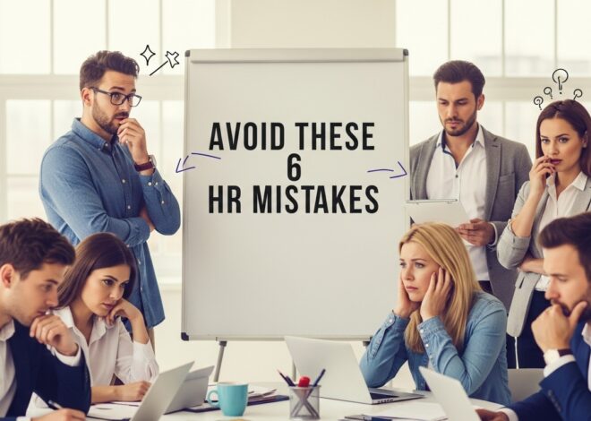 Avoid These 6 HR Mistakes—An HR Consultant Perth Breaks It Down