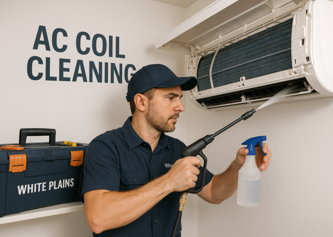 How to Safely Clean AC Coils in White Plains